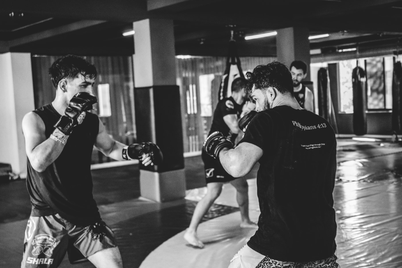 Trainingseinheit im UFC-Camp