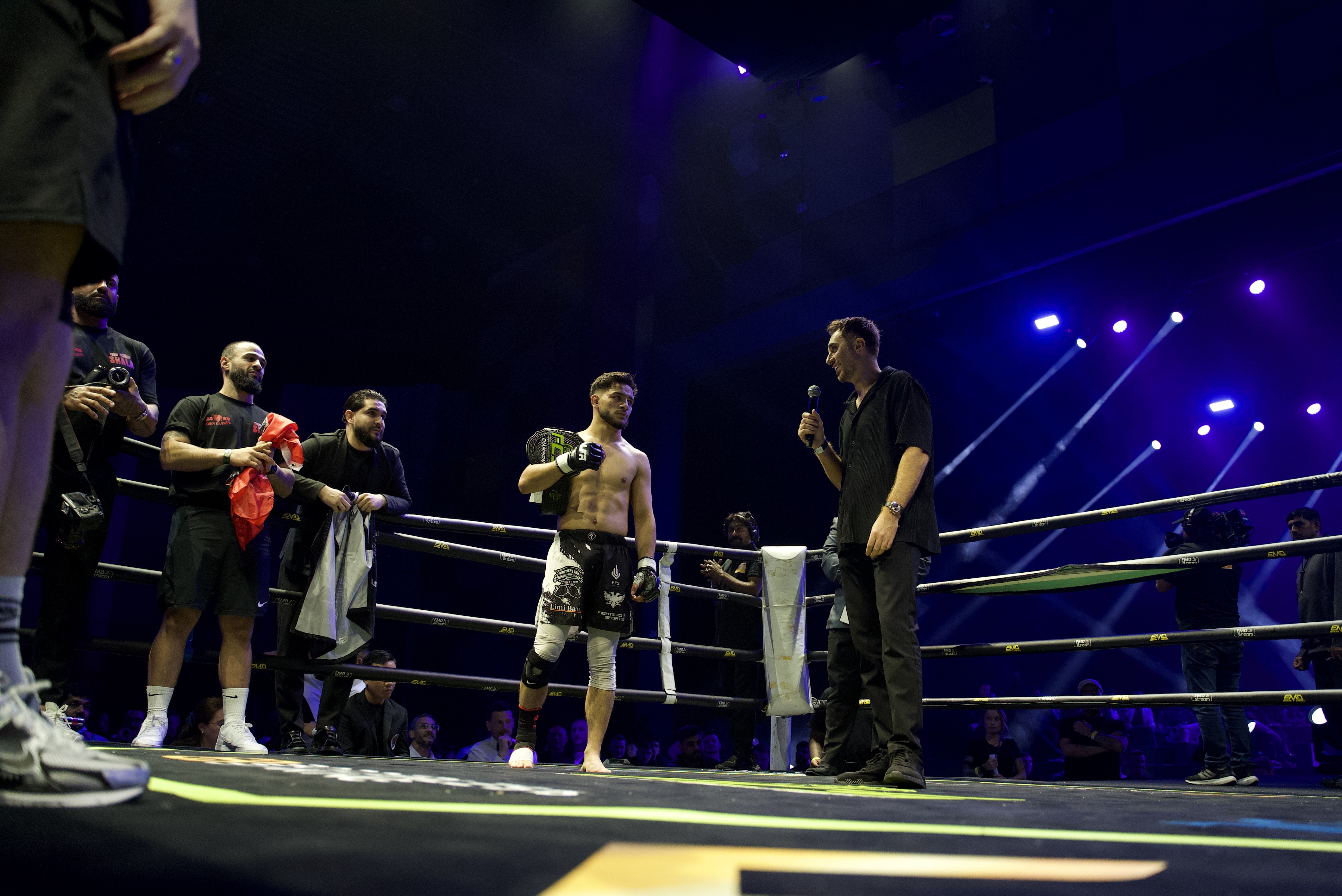 Post fight interview